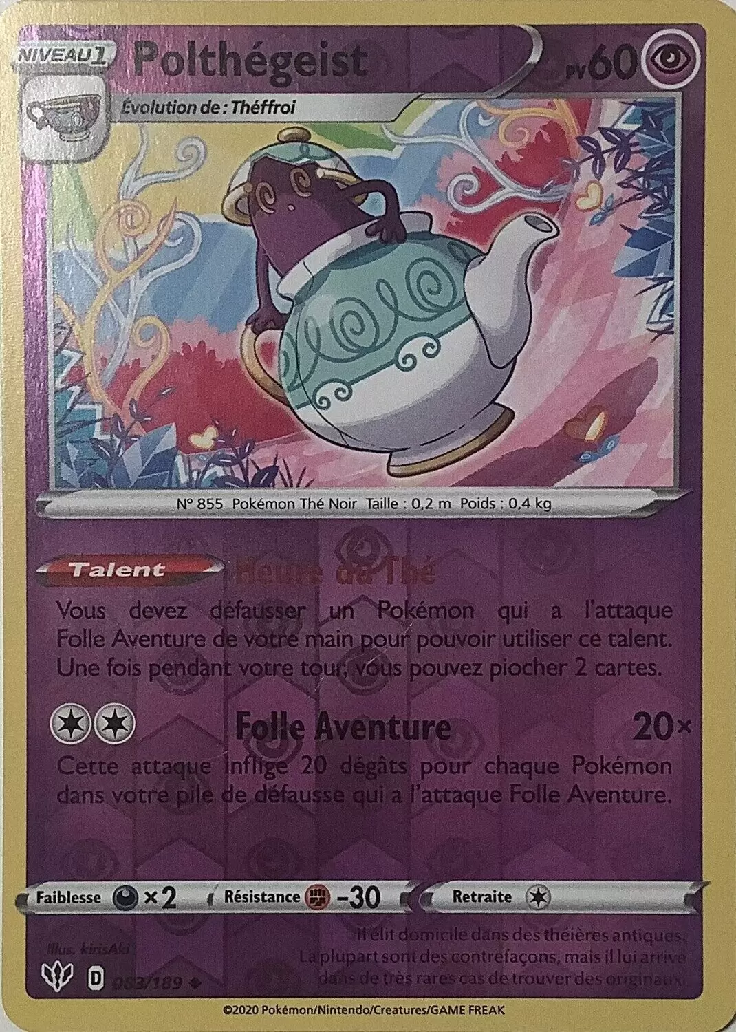 Ténèbres Embrasées - Polthégeist Reverse