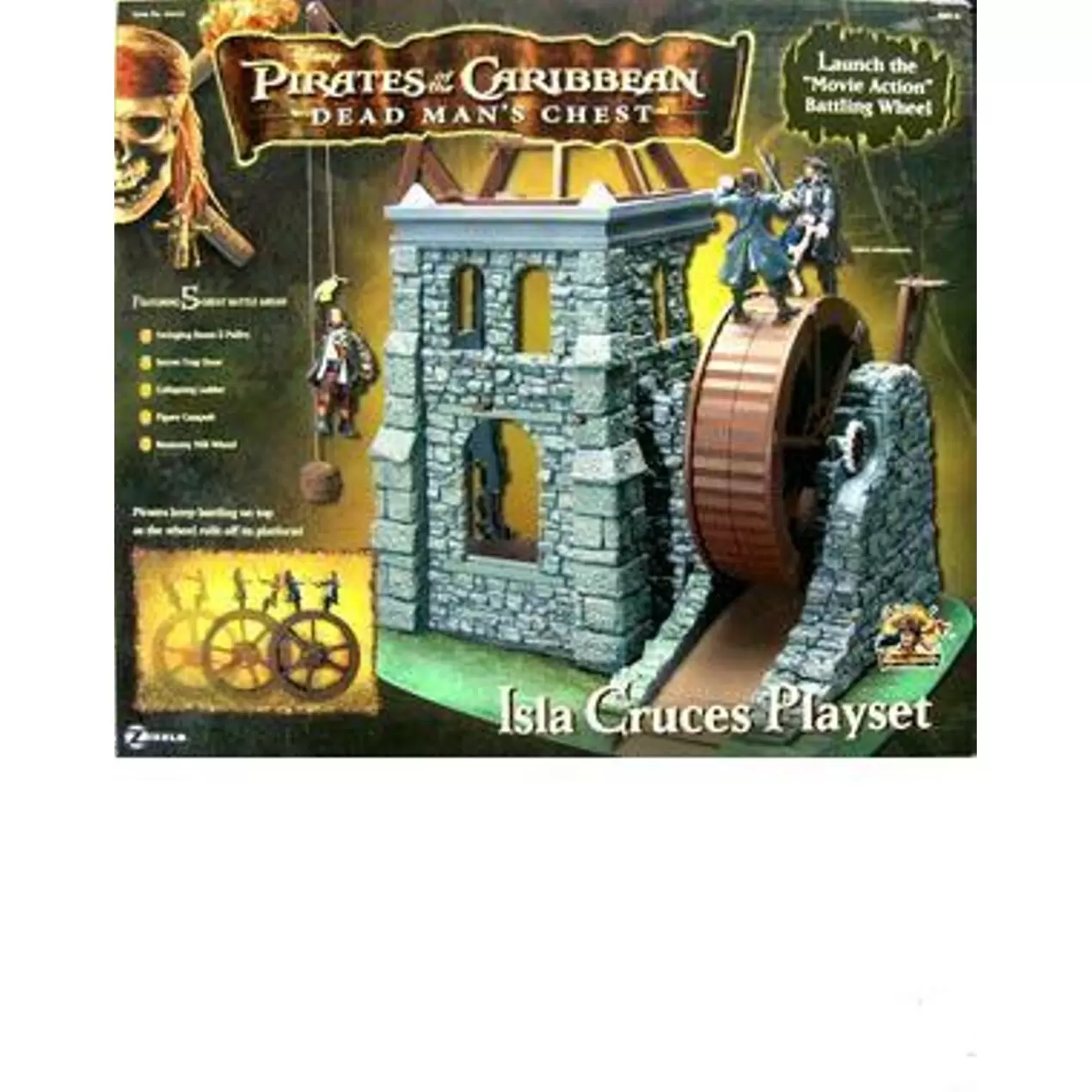 Zizzle -  Pirates Of The Caribbean - Island Cruces Playset