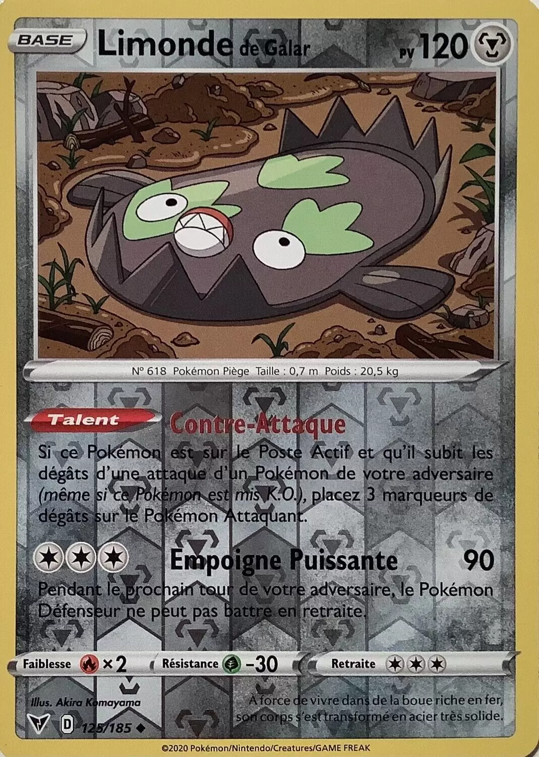 Voltage Eclatant - Limonde de Galar Reverse