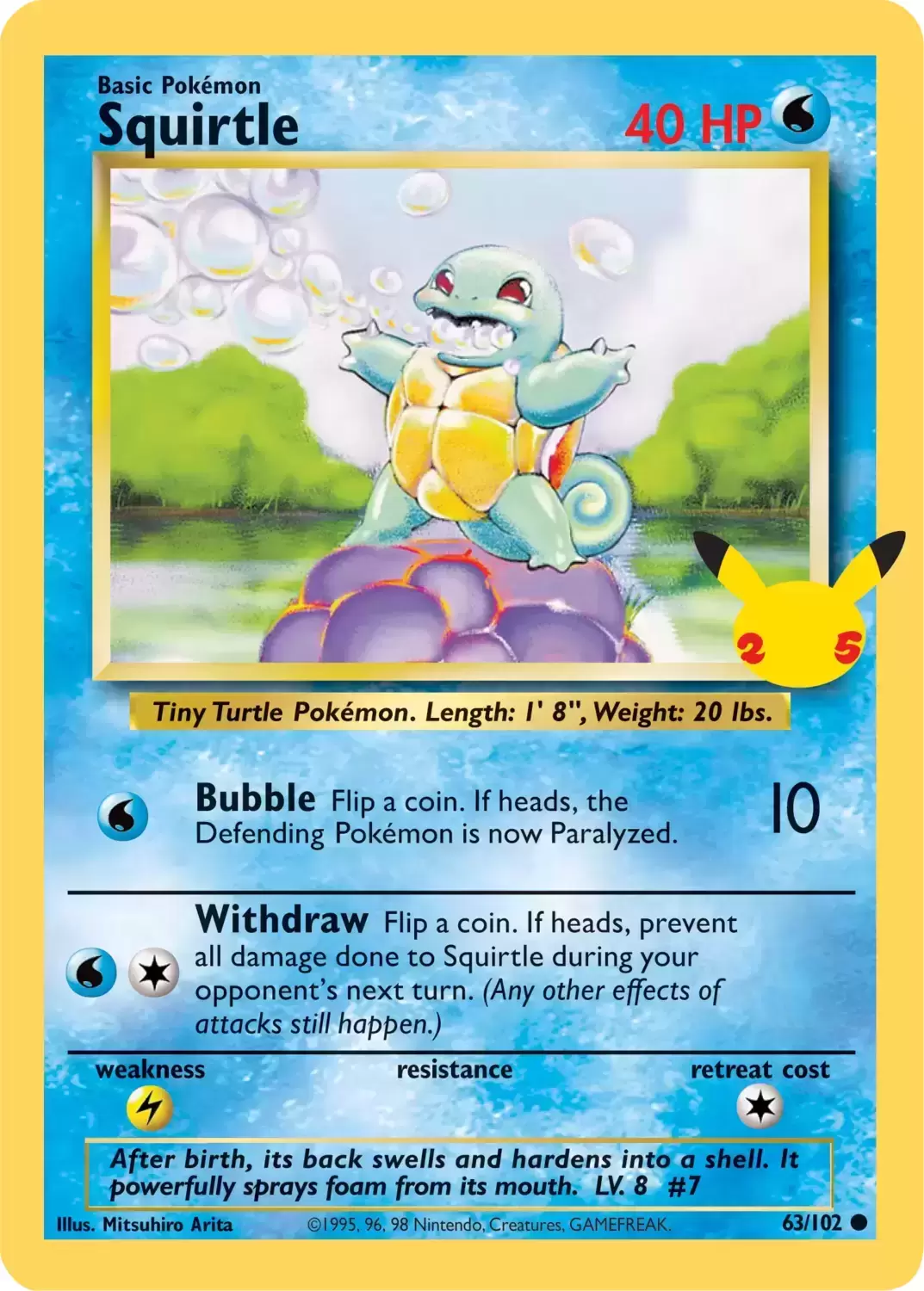 First Partner Pack - Jumbo Cards - Squirtle