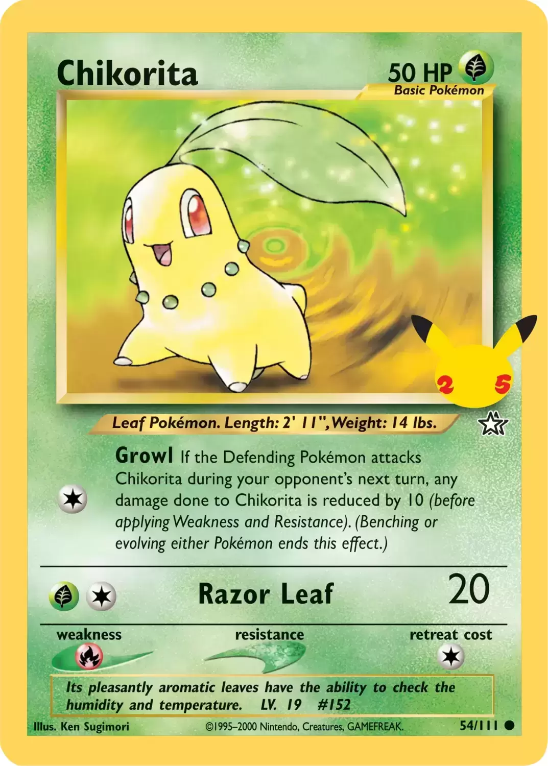 First Partner Pack - Jumbo Cards - Chikorita