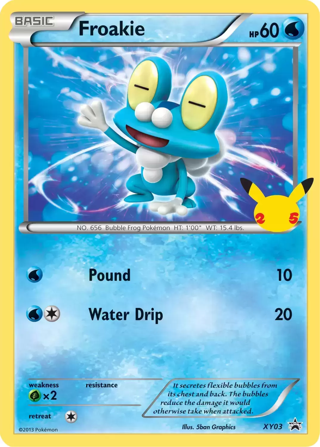 First Partner Pack - Jumbo Cards - Froakie