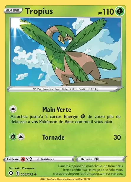 Destinée Radieuse - Tropius