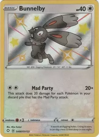 Shining Fates - Bunnelby