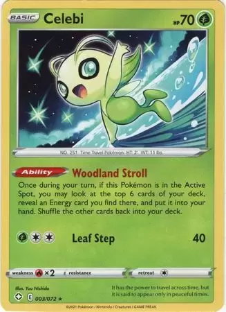Shining Fates - Celebi