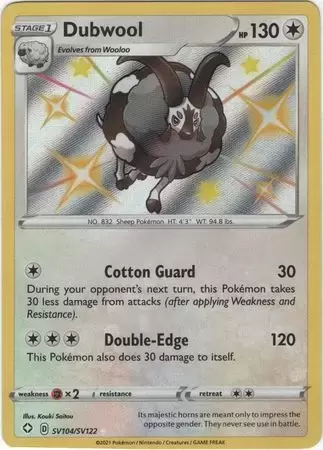 Shining Fates - Dubwool