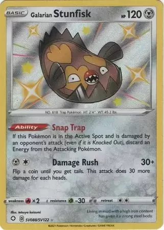Shining Fates - Galarian Stunfisk