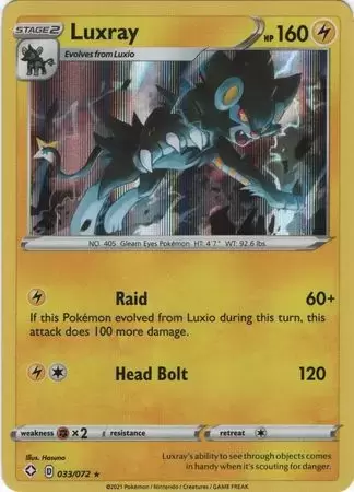 Shining Fates - Luxray Holo