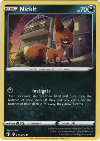 Shining Fates - Nickit