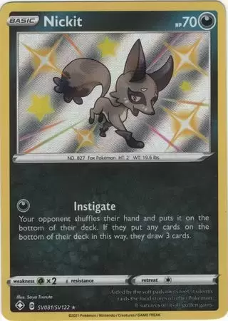 Shining Fates - Nickit