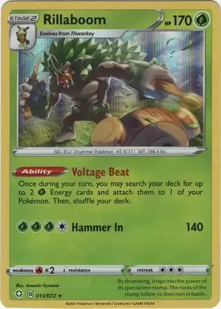 Shining Fates - Rillaboom Holo