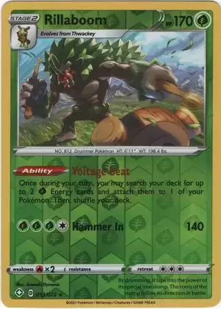 Shining Fates - Rillaboom Reverse