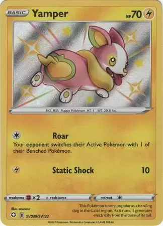 Shining Fates - Yamper