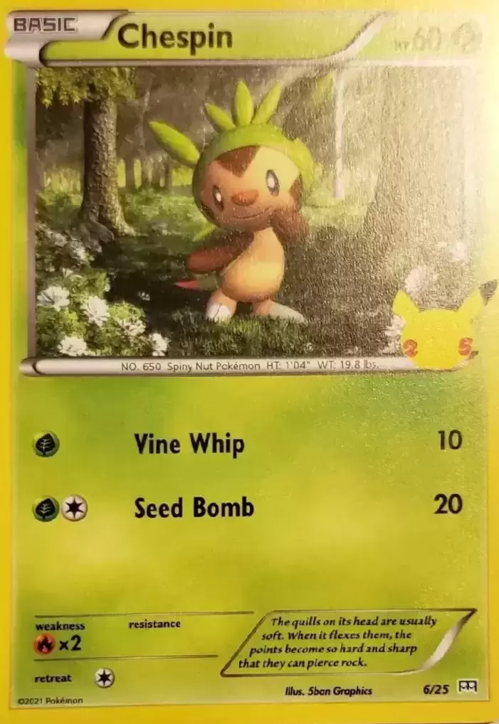 McDonald\'s Collection 2021 - Chespin