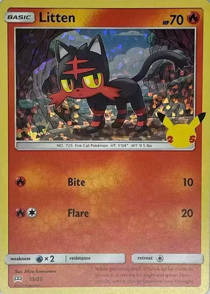 McDonald\'s Collection 2021 - Litten Holo
