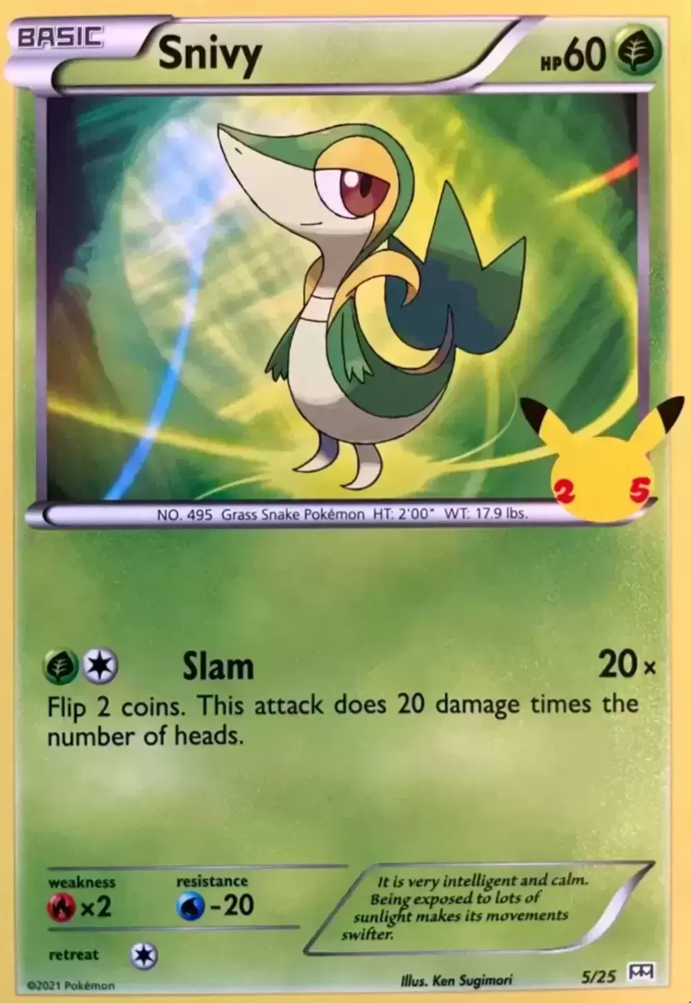 McDonald\'s Collection 2021 - Snivy