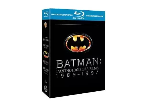 Films DC - Coffret Batman : Batman - Batman le défi - Batman forever - Batman et Robin