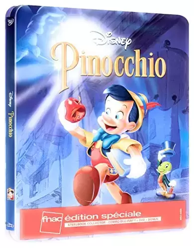 Blu-ray Steelbook - Pinocchio steelbook Fnac édition spéciale