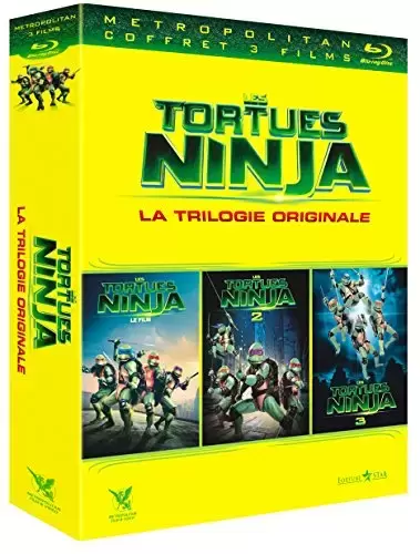 Autres Films - trilogie Originale : Le Film + Le Secret de la Mutation + Les Tortues Ninja 3 : Nouvelle génération