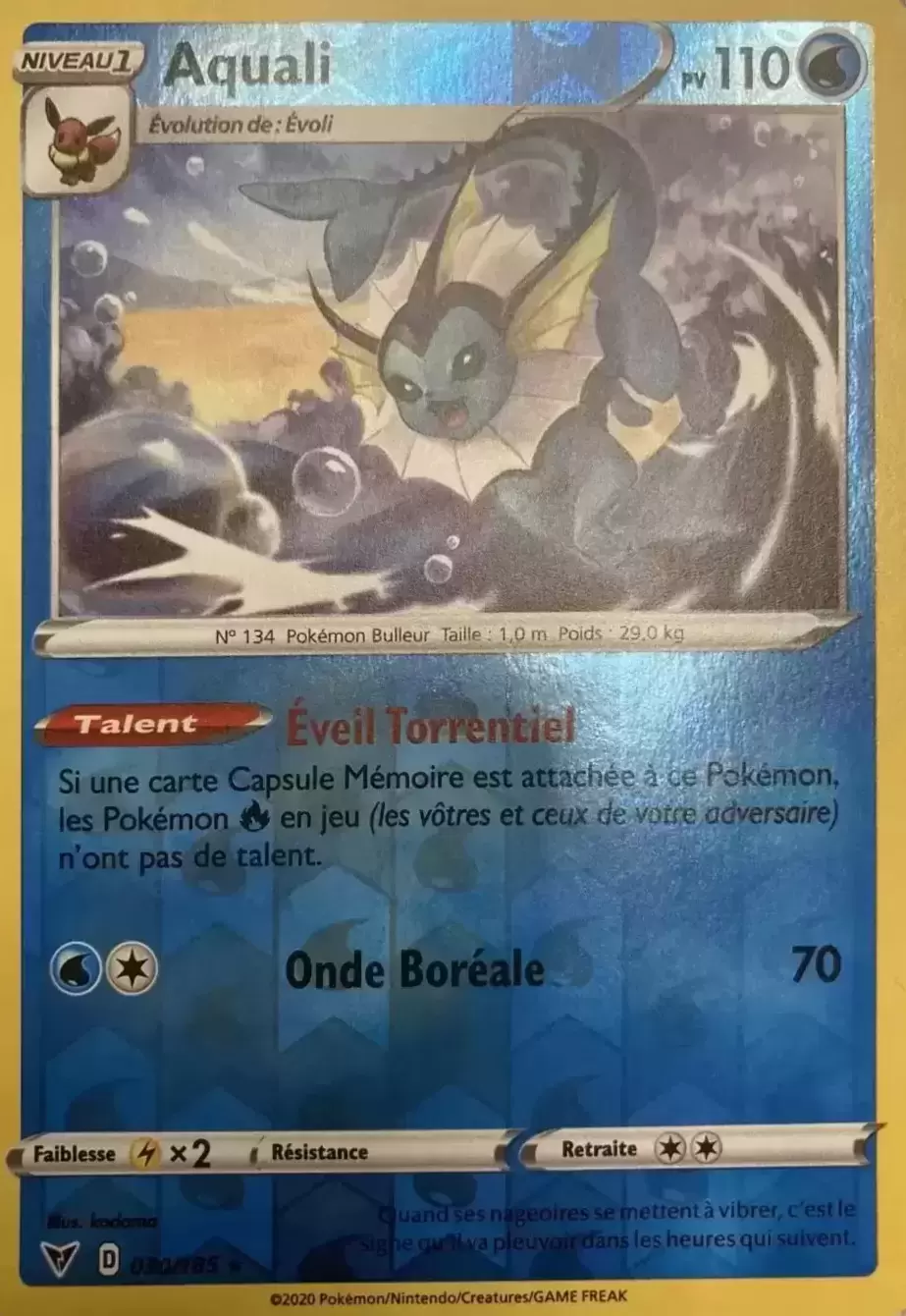 Voltage Eclatant - Aquali Reverse