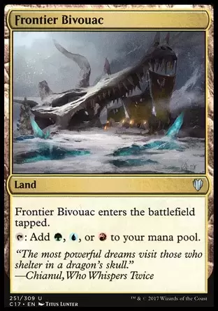 Commander 2017 - Bivouac de frontière