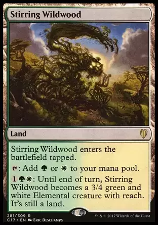 Commander 2017 - Bois sauvage en éveil