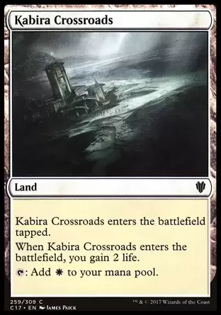 Commander 2017 - Croisée de Kabira