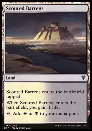 Commander 2017 - Landes érodées