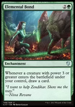 Commander 2017 - Lien élémentaire