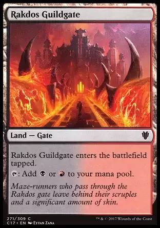 Commander 2017 - Porte de la guilde de Rakdos