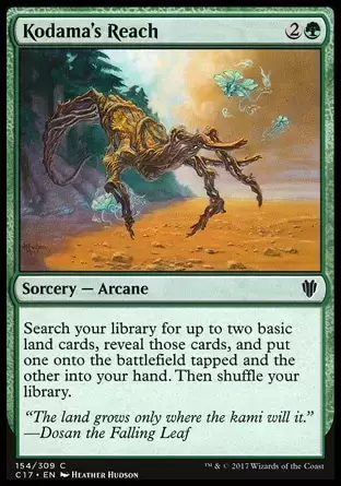 Commander 2017 - Portée du kodama