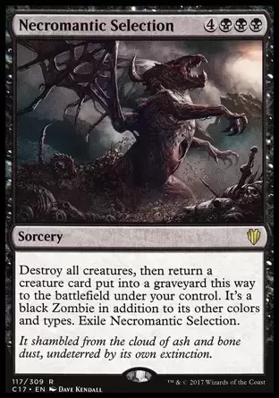 Commander 2017 - Sélection nécromantique