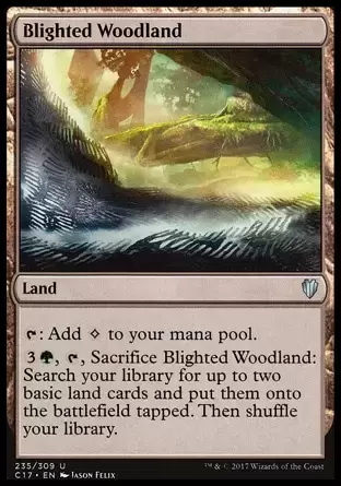 Commander 2017 - Sylves gangrenées