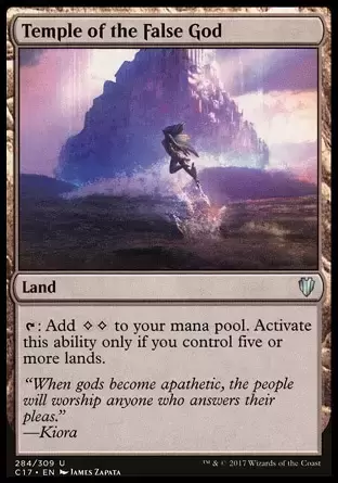 Commander 2017 - Temple de la fausse divinité