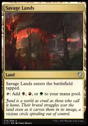 Commander 2017 - Terres sauvages