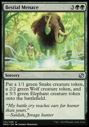 Modern Masters 2015 - Bestial Menace