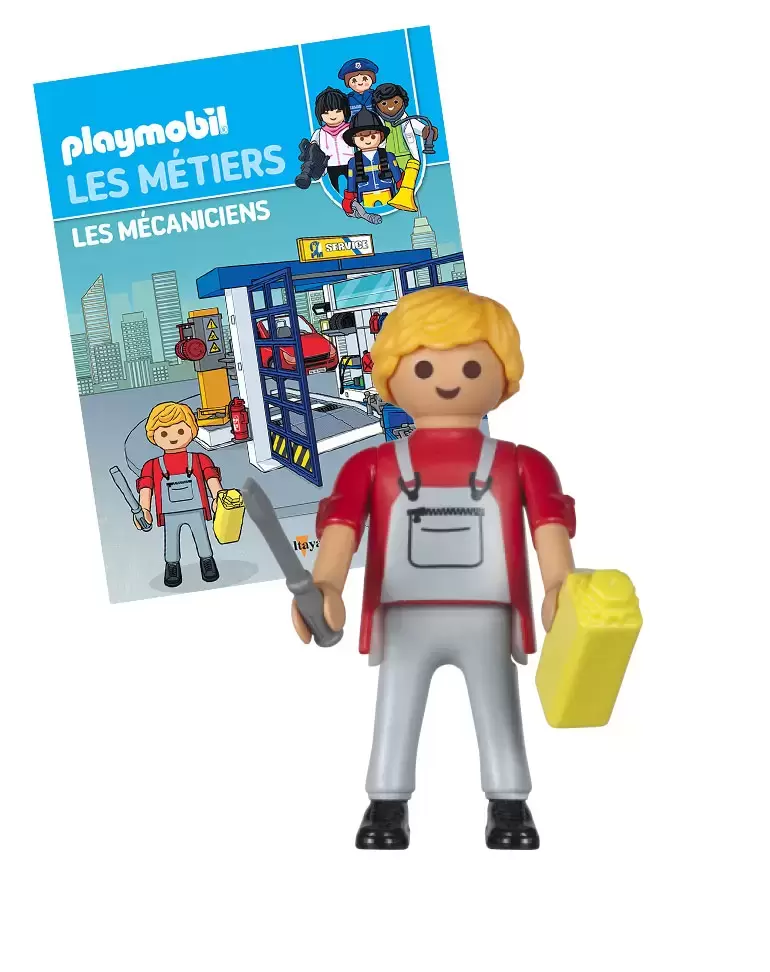 Playmobil Altaya: Les métiers - Les Mécaniciens
