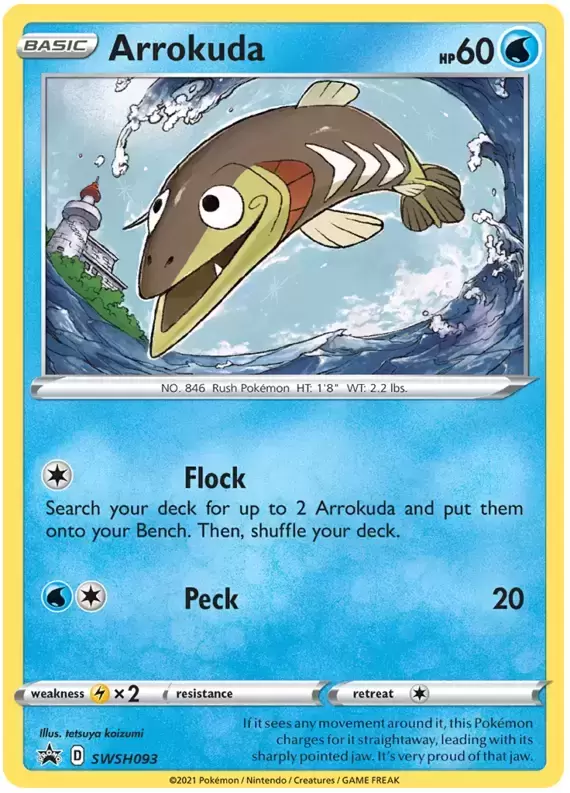 Sword & Shield Promos - Arrokuda
