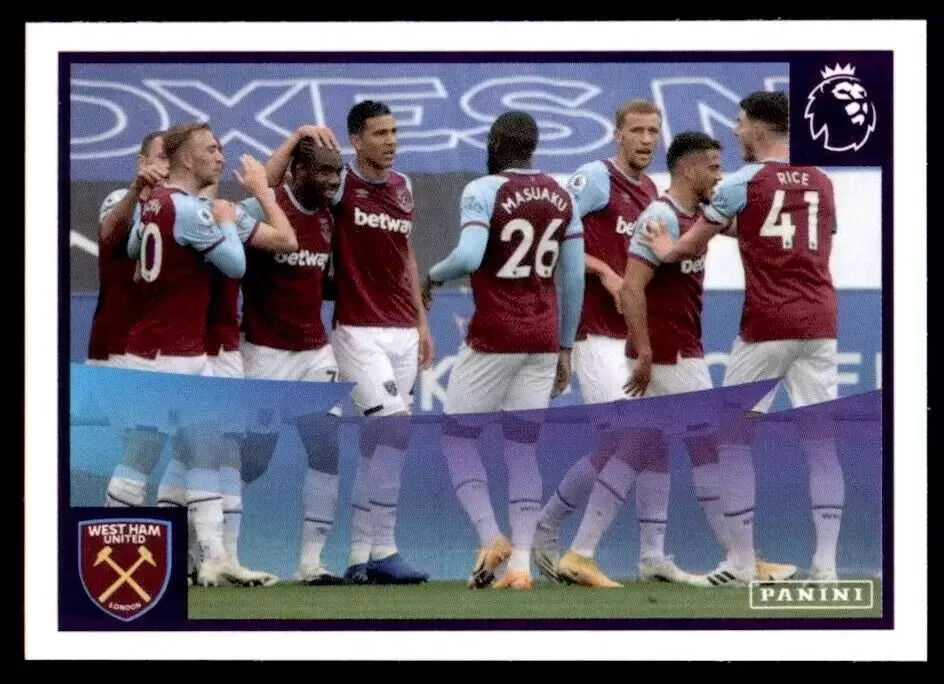 Premier League 2021 - Bubbling Hammers - West Ham United
