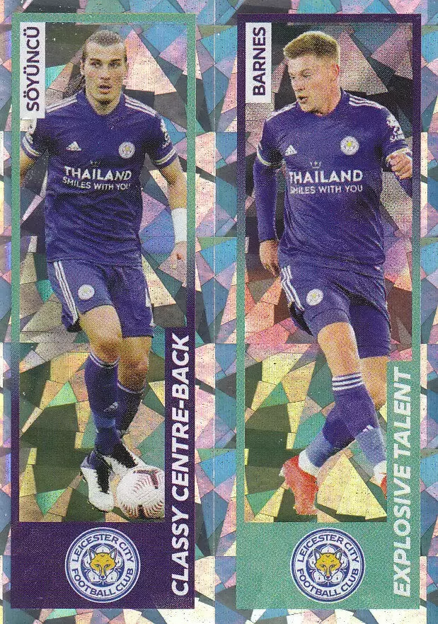 Premier League 2021 - Çağlar Söyüncü - Harvey Barnes - Leicester City