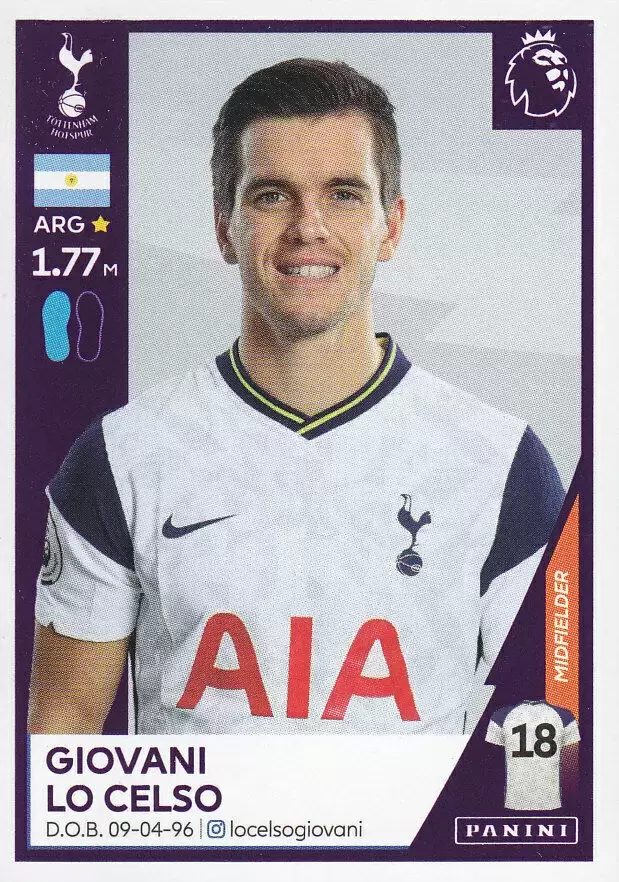 Premier League 2021 - Giovani Lo Celso - Tottenham Hotspur