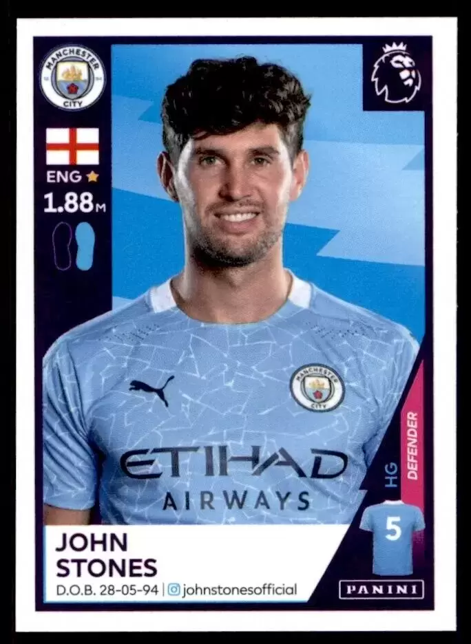 Premier League 2021 - John Stones - Manchester City