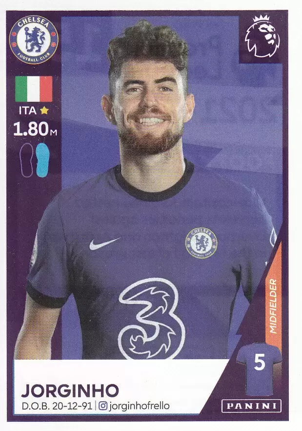 Premier League 2021 - Jorginho - Chelsea