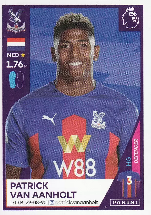 Premier League 2021 - Patrick van Aanholt - Crystal Palace