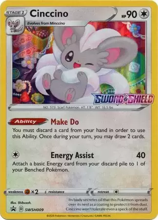 Sword & Shield Promos - Cinccino
