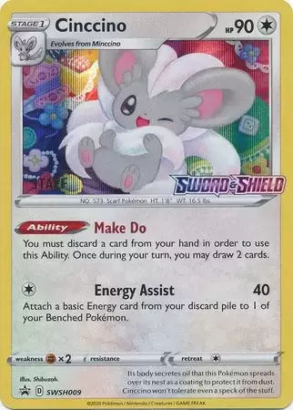 Sword & Shield Promos - Cinccino Staff