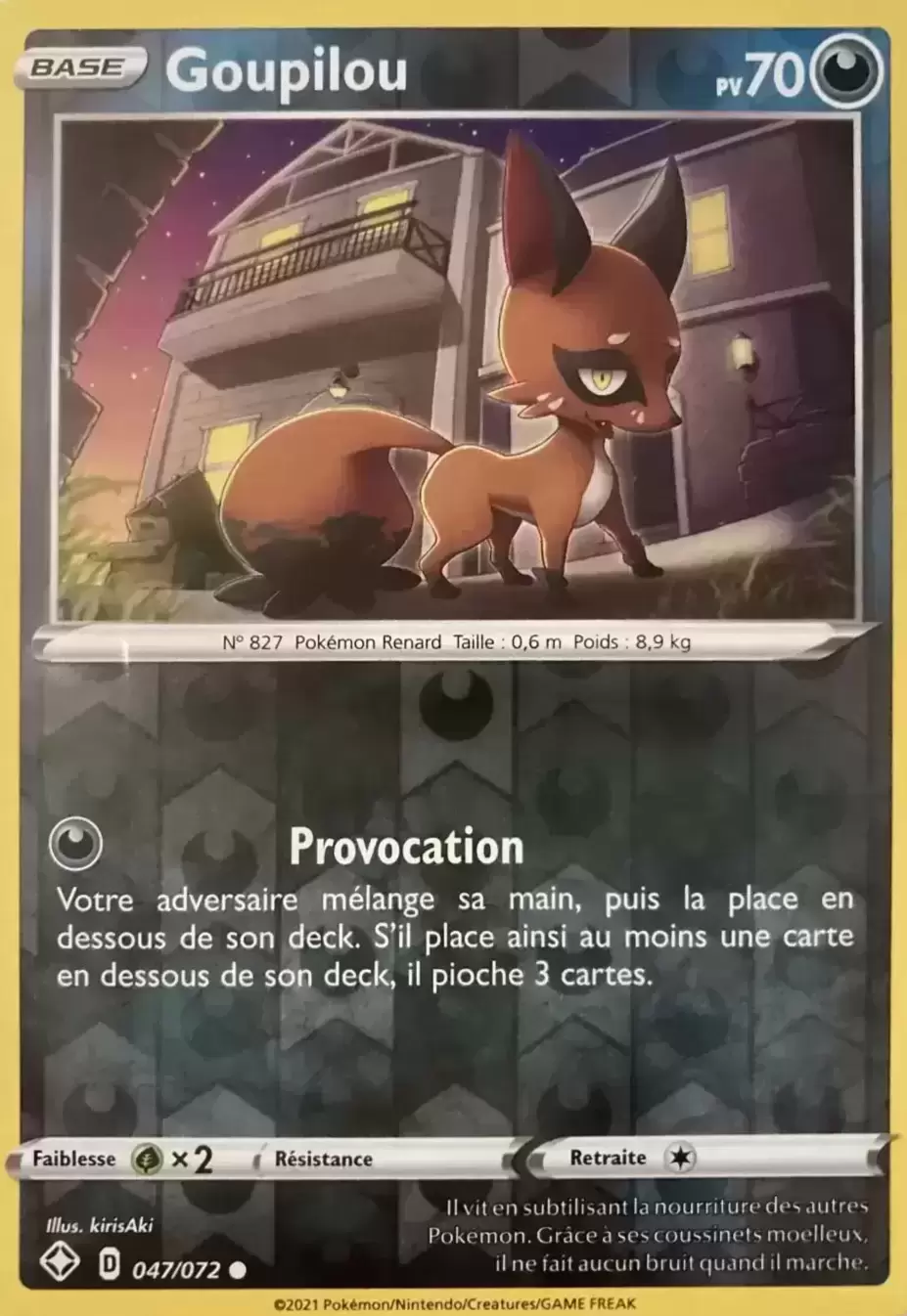 Destinée Radieuse - Goupilou Reverse