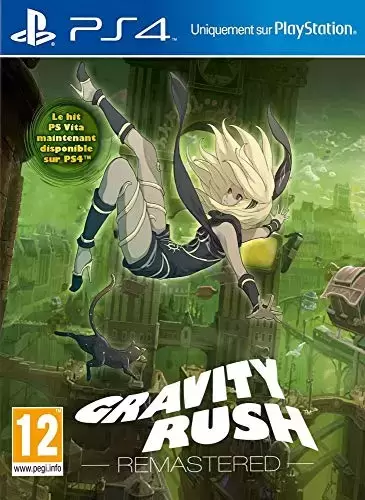 Jeux PS4 - Gravity Rush Remastered