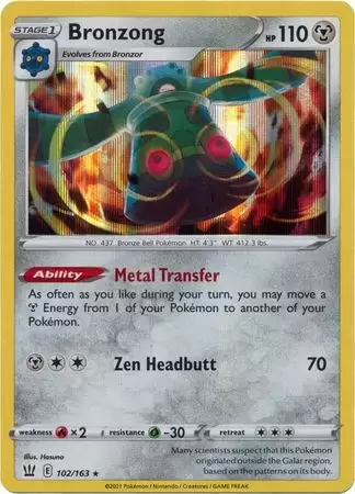 Battle Styles - Bronzong Holo