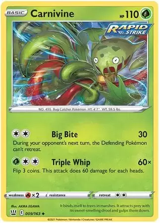 Battle Styles - Carnivine